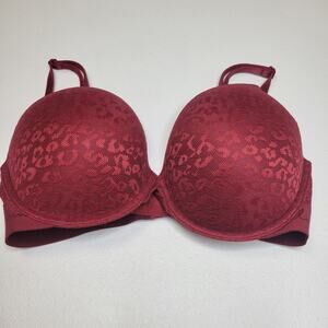 Victorias Secret PINK Wear Everywhere Push-up Adjustable Bra Size 34C